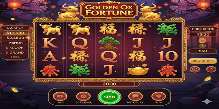 Bocoran Free Spin Gacor Slot Golden Ox Fortune Hari Ini